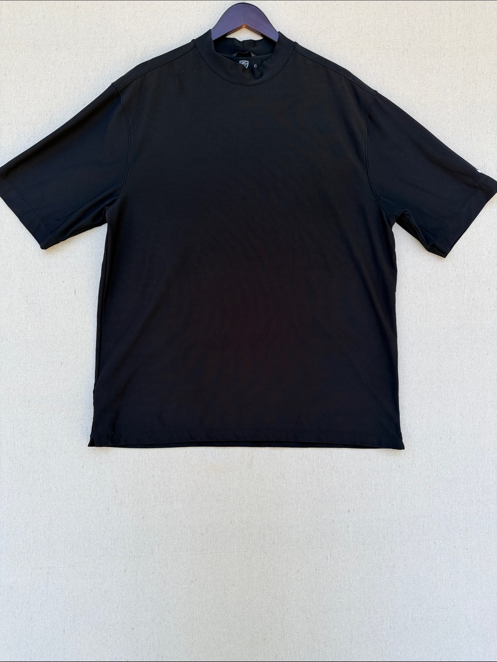 Nike Black Short-Sleeve Crewneck Tee